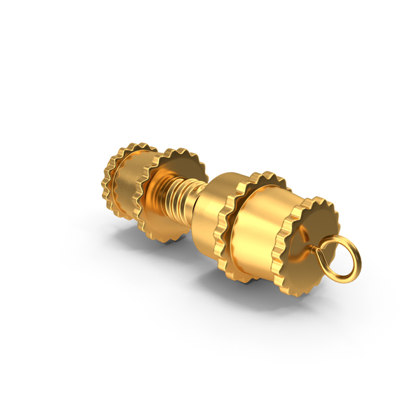 Snap: Golden Barrel Bracelet Clasp PNG & PSD Images