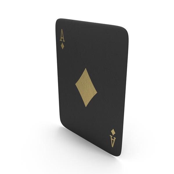 Golden Black Card Ace Of Diamonds Png Images And Psds For Download