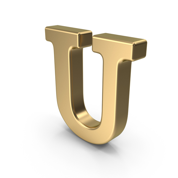 Language: Golden Capital Letter U PNG & PSD Images Language: Golden Capital Letter U PNG & PSD Images