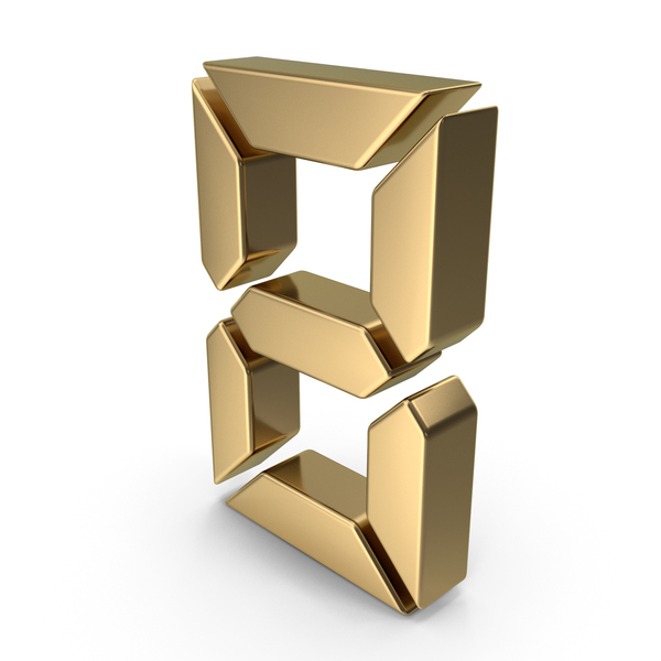 Number Display: Golden Digit 8 PNG & PSD Images Number Display: Golden Digit 8 PNG & PSD Images