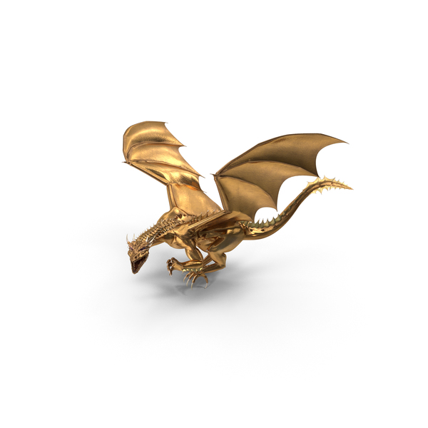 Golden Dragon Lurking PNG & PSD Images Golden Dragon Lurking PNG & PSD Images