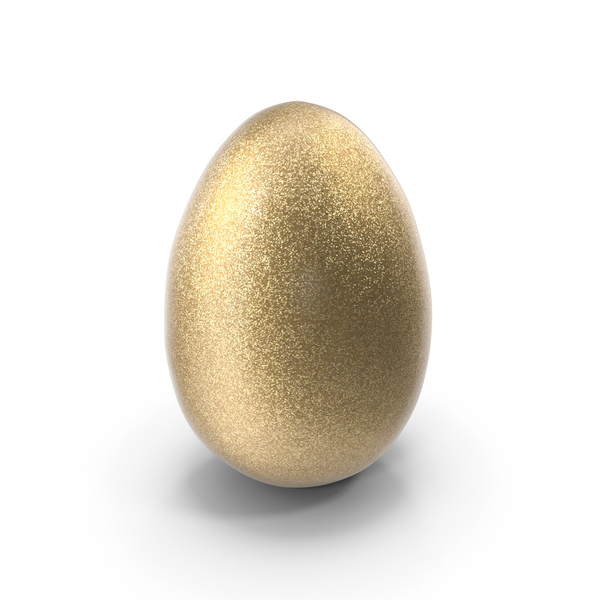 Easter: Golden Egg PNG & PSD Images