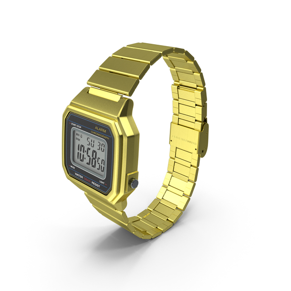 Golden Electronic Watch Generic PNG & PSD Images Golden Electronic Watch Generic PNG & PSD Images