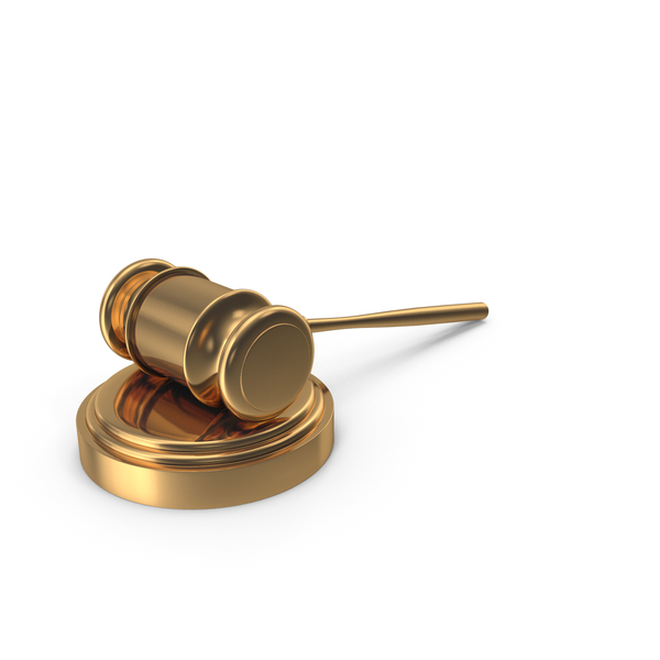 Golden Gavel PNG Images & PSDs for Download PixelSquid S113608562