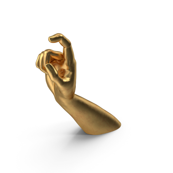 Arms: Golden Hand Single Object Hold Pose PNG & PSD Images Arms: Golden Hand Single Object Hold Pose PNG & PSD Images