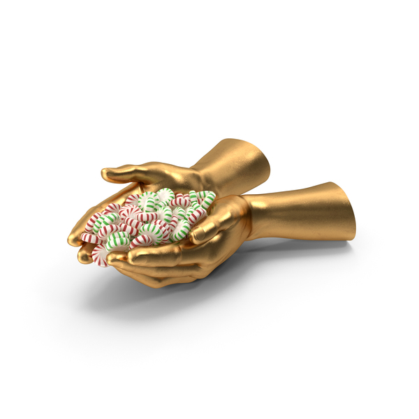 Arms: Golden Hands with Starlight Peppermint Candy PNG & PSD Images Arms: Golden Hands with Starlight Peppermint Candy PNG & PSD Images