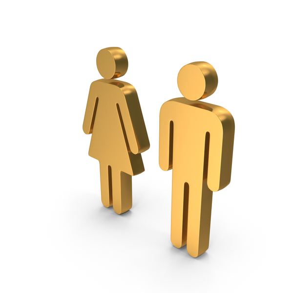 Symbols: Golden Male & Female Toilet Symbol PNG & PSD Images Symbols: Golden Male & Female Toilet Symbol PNG & PSD Images