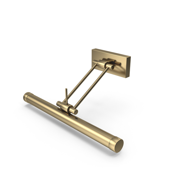 Sconce: Golden Modern Picture lamp PNG & PSD Images Sconce: Golden Modern Picture lamp PNG & PSD Images