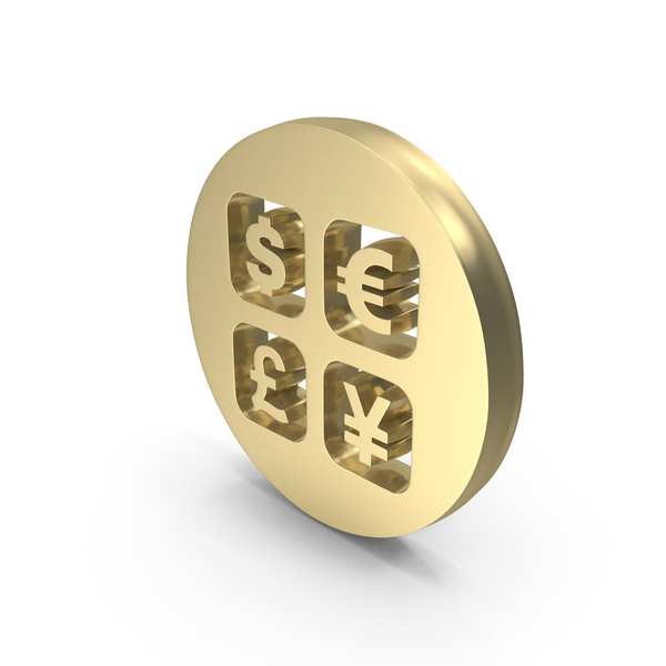 Currency Symbols: Golden Money Coin PNG & PSD Images Currency Symbols: Golden Money Coin PNG & PSD Images