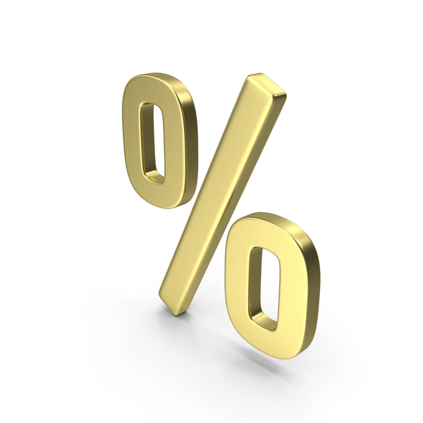 Mathematical Symbols: Golden Percentage Symbol PNG & PSD Images Mathematical Symbols: Golden Percentage Symbol PNG & PSD Images