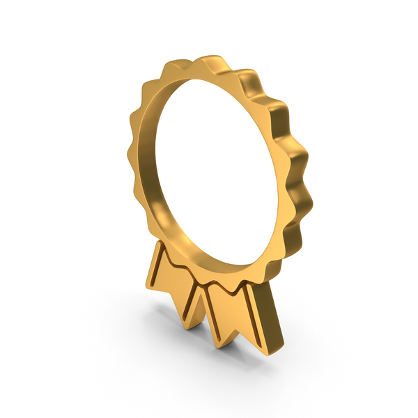 Symbols: Golden Ribbon Badge Symbol PNG & PSD Images Symbols: Golden Ribbon Badge Symbol PNG & PSD Images