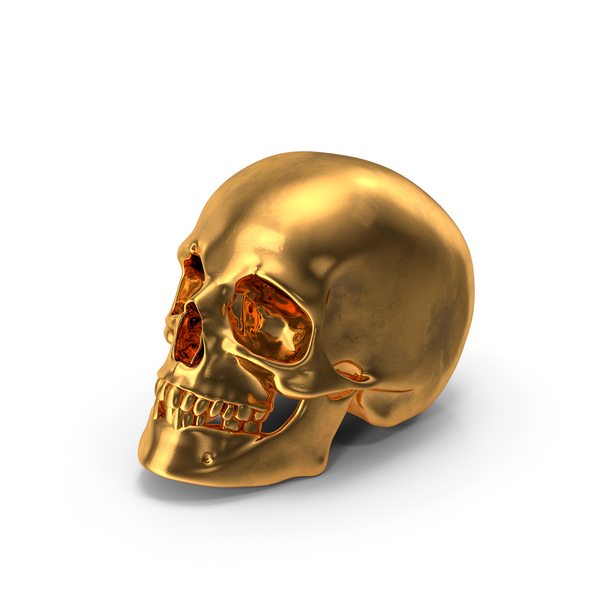 Golden Skull PNG & PSD Images Golden Skull PNG & PSD Images