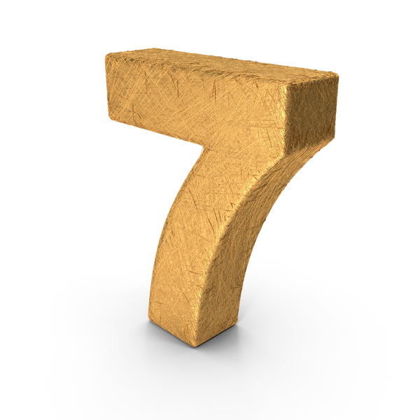 Number: Golden Threads 7 PNG & PSD Images Number: Golden Threads 7 PNG & PSD Images