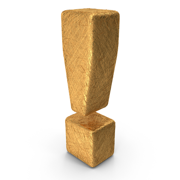 Symbols: Golden Threads Exclamation Mark PNG & PSD Images Symbols: Golden Threads Exclamation Mark PNG & PSD Images