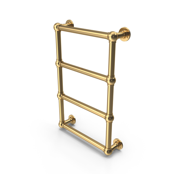 Golden Towel Heater PNG & PSD Images Golden Towel Heater PNG & PSD Images