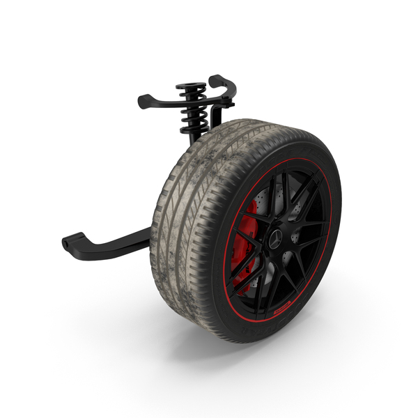 Car: Goodyear Eagle Asymmetric Tire with AMG Brake and Suspension PNG & PSD Images Car: Goodyear Eagle Asymmetric Tire with AMG Brake and Suspension PNG & PSD Images