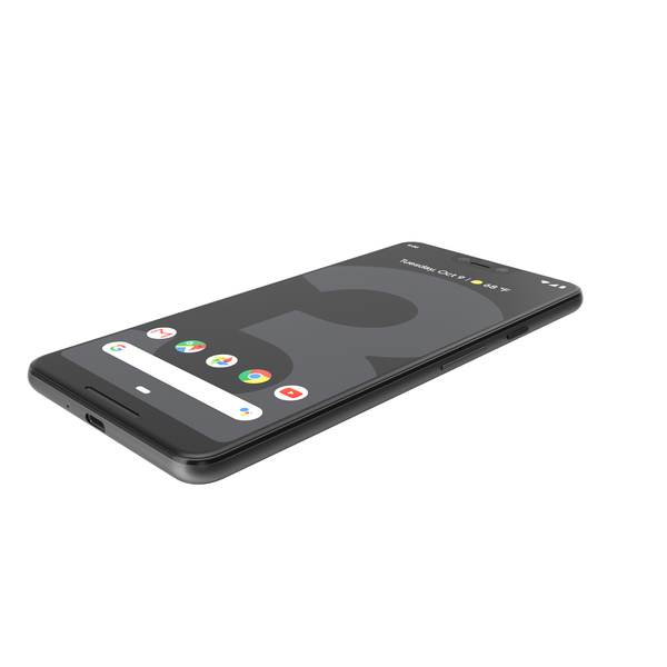 Smartphone: Google Pixel 3 XL Just Black PNG & PSD Images Smartphone: Google Pixel 3 XL Just Black PNG & PSD Images