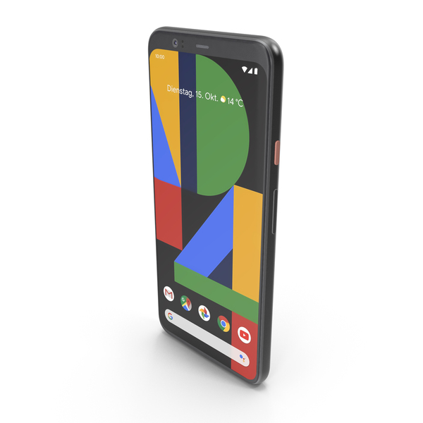 Smartphone: Google Pixel 4 Clearly White PNG & PSD Images