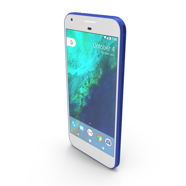 Smartphone: Google Pixel XL Really Blue PNG & PSD Images Smartphone: Google Pixel XL Really Blue PNG & PSD Images