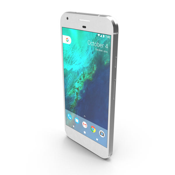 Smartphone: Google Pixel XL Very Silver PNG & PSD Images Smartphone: Google Pixel XL Very Silver PNG & PSD Images