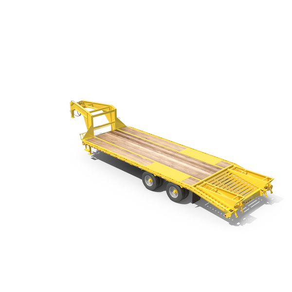 Lowboy: Gooseneck Trailer PNG & PSD Images Lowboy: Gooseneck Trailer PNG & PSD Images