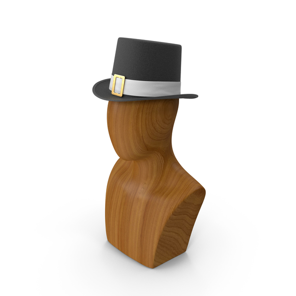 Head: Gothic Buckled Hat On Mannequin Black PNG & PSD Images Head: Gothic Buckled Hat On Mannequin Black PNG & PSD Images