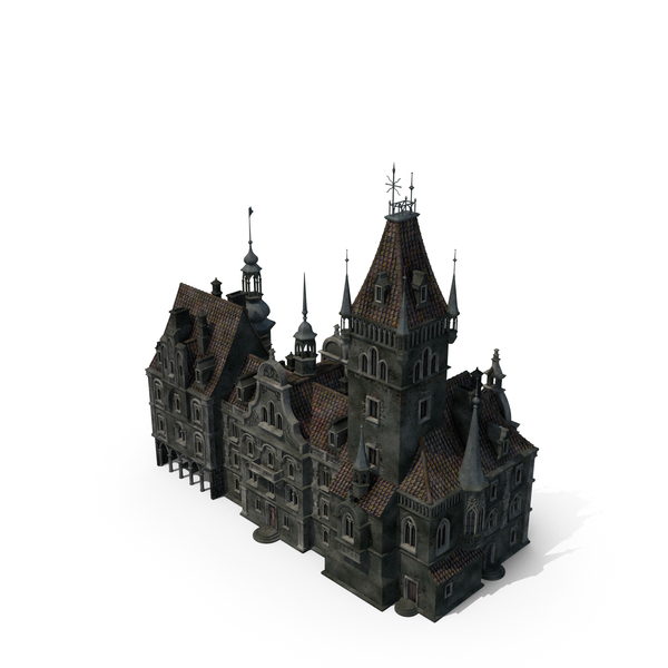 Medieval: Gothic House PNG & PSD Images Medieval: Gothic House PNG & PSD Images