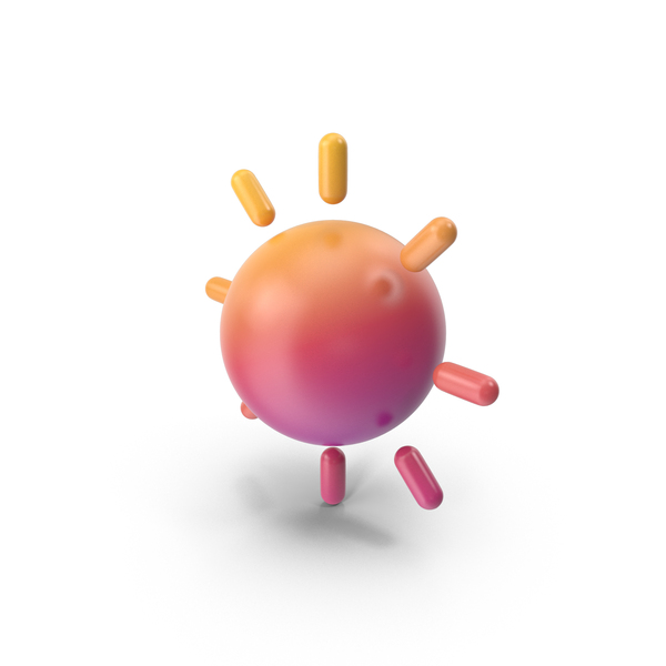 Symbols: Gradient Sun Icon PNG & PSD Images