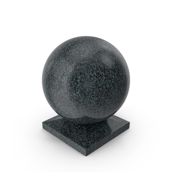 General Decor: Granite Ball on Square Base Black PNG & PSD Images General Decor: Granite Ball on Square Base Black PNG & PSD Images