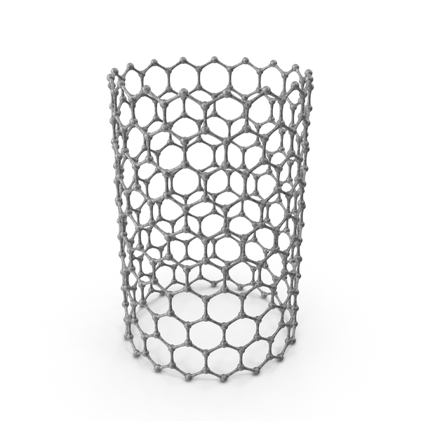 Molecule: Graphene Nanotube PNG & PSD Images
