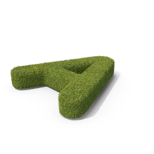 Language: Grass Capital Letter A Top View PNG & PSD Images Language: Grass Capital Letter A Top View PNG & PSD Images