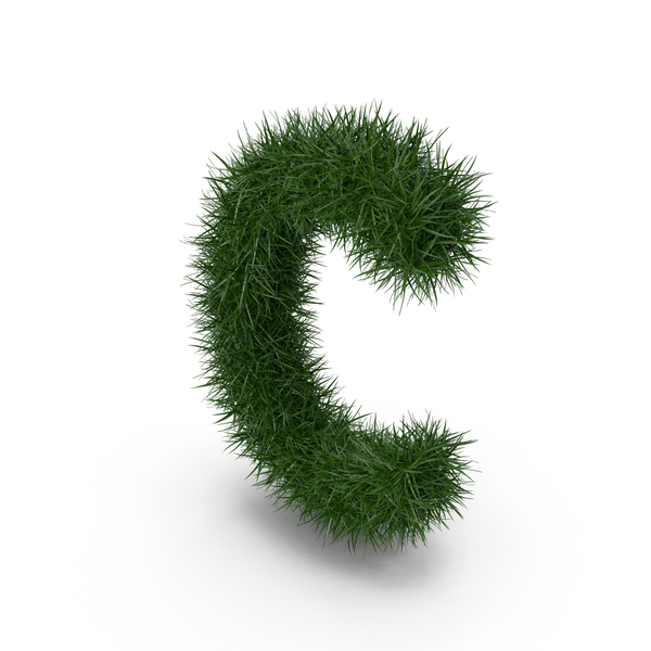 Language: Grass Letter C PNG & PSD Images Language: Grass Letter C PNG & PSD Images