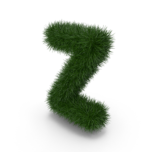 Grass Letter Z PNG & PSD Images