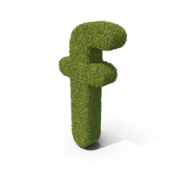 Language: Grass Small Letter F PNG & PSD Images