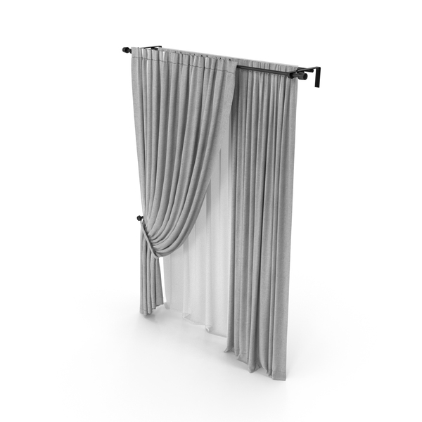 French Curtain: Gray Curtains In The Background With Tulle PNG & PSD Images French Curtain: Gray Curtains In The Background With Tulle PNG & PSD Images