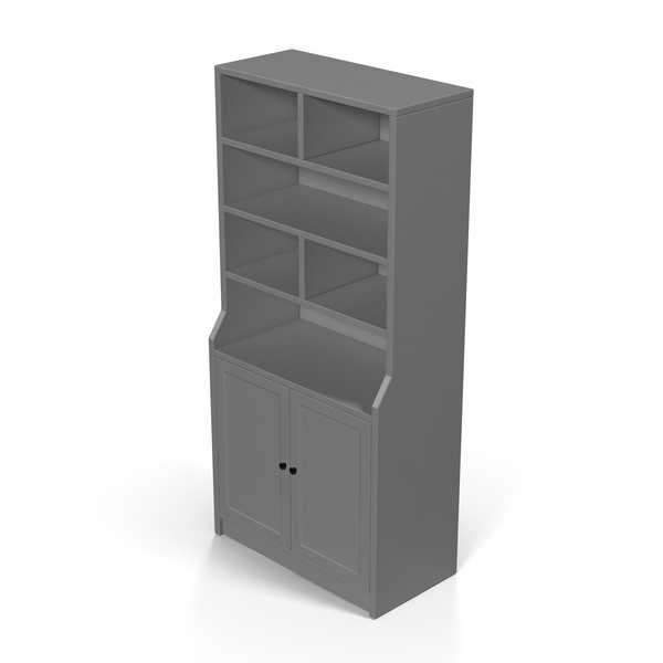 Gray High Cabinet PNG & PSD Images