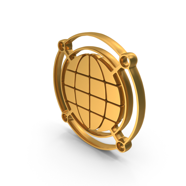 Symbols: Gray Network Element Of Technology Set For UI And UX Website Icon Gold PNG & PSD Images