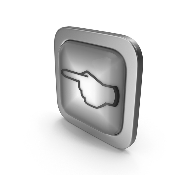 Symbols: Grayscale Square Hand Cursor Button Icon PNG & PSD Images Symbols: Grayscale Square Hand Cursor Button Icon PNG & PSD Images