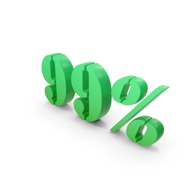 Number: Green 99 Percent Symbol PNG & PSD Images Number: Green 99 Percent Symbol PNG & PSD Images