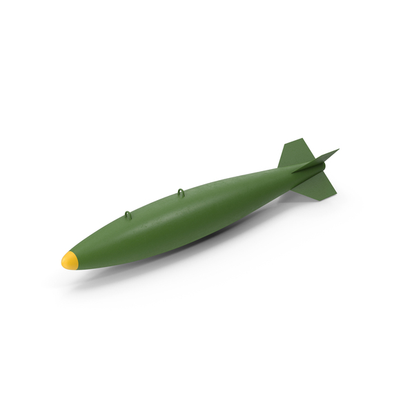 Green Aircraft Bomb PNG & PSD Images
