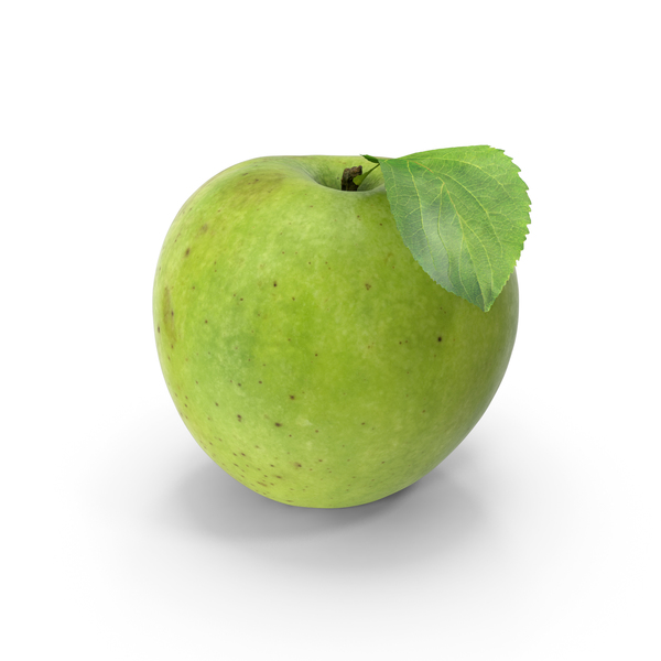 Green Apple With Leaf PNG & PSD Images Green Apple With Leaf PNG & PSD Images