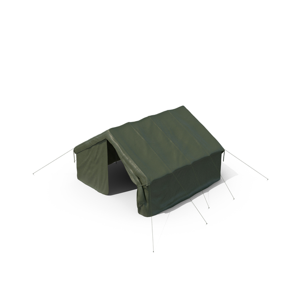 Military: Green Army Tent PNG & PSD Images