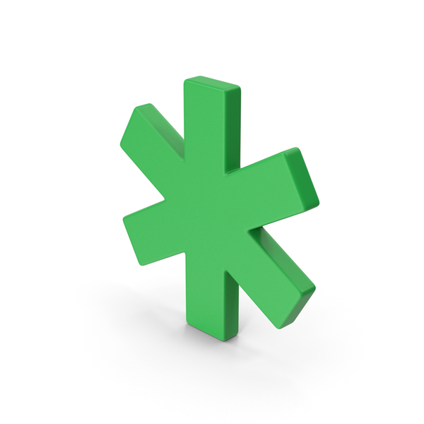 Green Asterisk PNG Images & PSDs for Download | PixelSquid - S11615909D