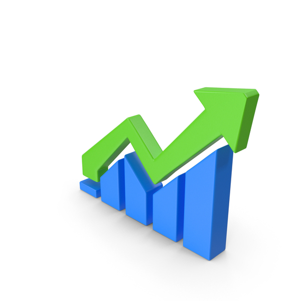 Symbols: Green & Blue Graph Symbol PNG & PSD Images