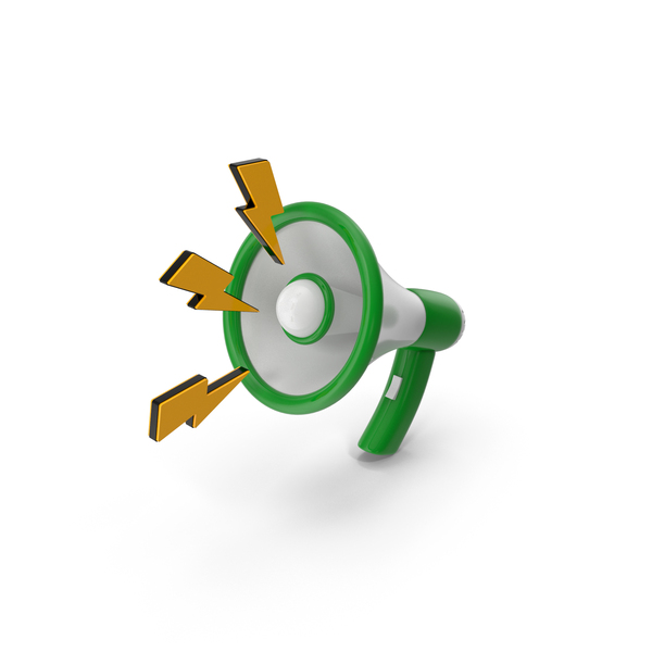 (Acoustic): Green Cartoon Megaphone PNG & PSD Images (Acoustic): Green Cartoon Megaphone PNG & PSD Images