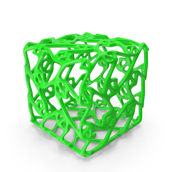 Geometric Shape: Green Complex Object PNG & PSD Images Geometric Shape: Green Complex Object PNG & PSD Images