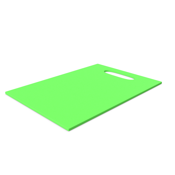Chopping: Green Cutting Board PNG & PSD Images