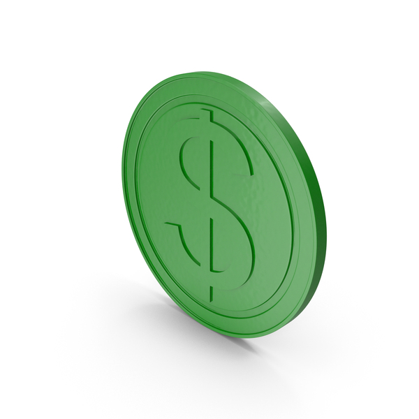 Green Dollar Coin PNG Images & PSDs for Download PixelSquid S118929385