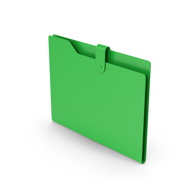 Green File Folder PNG & PSD Images