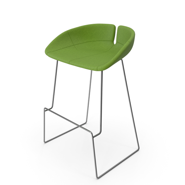 Green Fjord Stool PNG & PSD Images